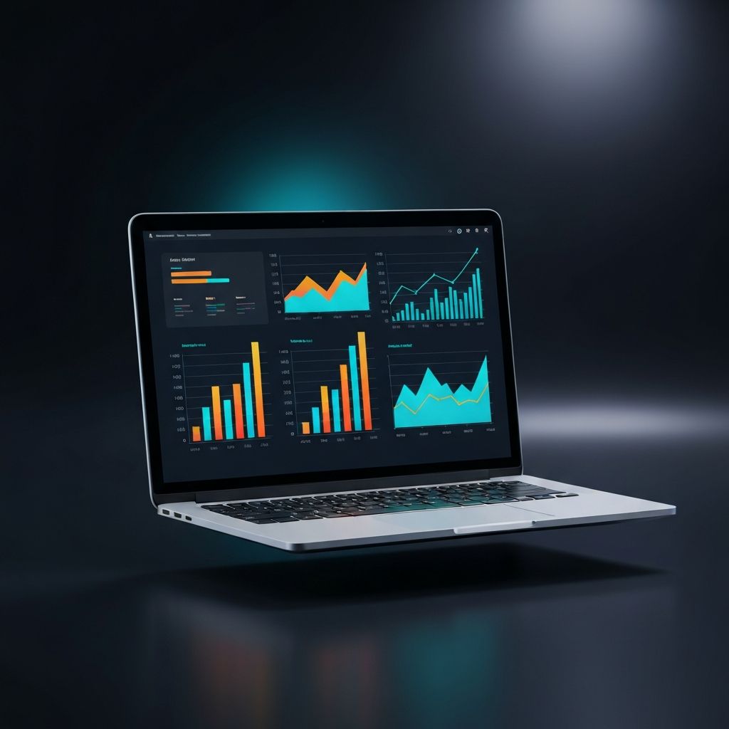 Enterprise analytics dashboard interface